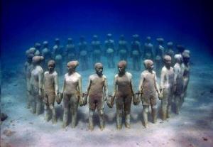 Underwater Slave Sculpture