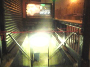 Closed Subway station