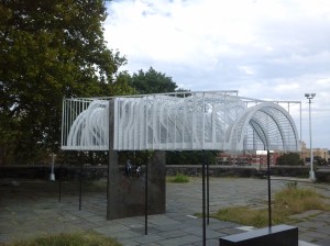 Humming Artwork in Marcus Garvey Park, Harlem, NY